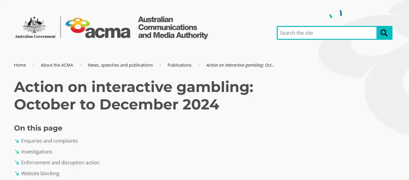 SpinsUP Licence Australia: ACMA Action and Trust